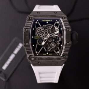 Richard Mille Replica Watch RM35-01 Carbon Rubber Strap BBR Factory 44mm