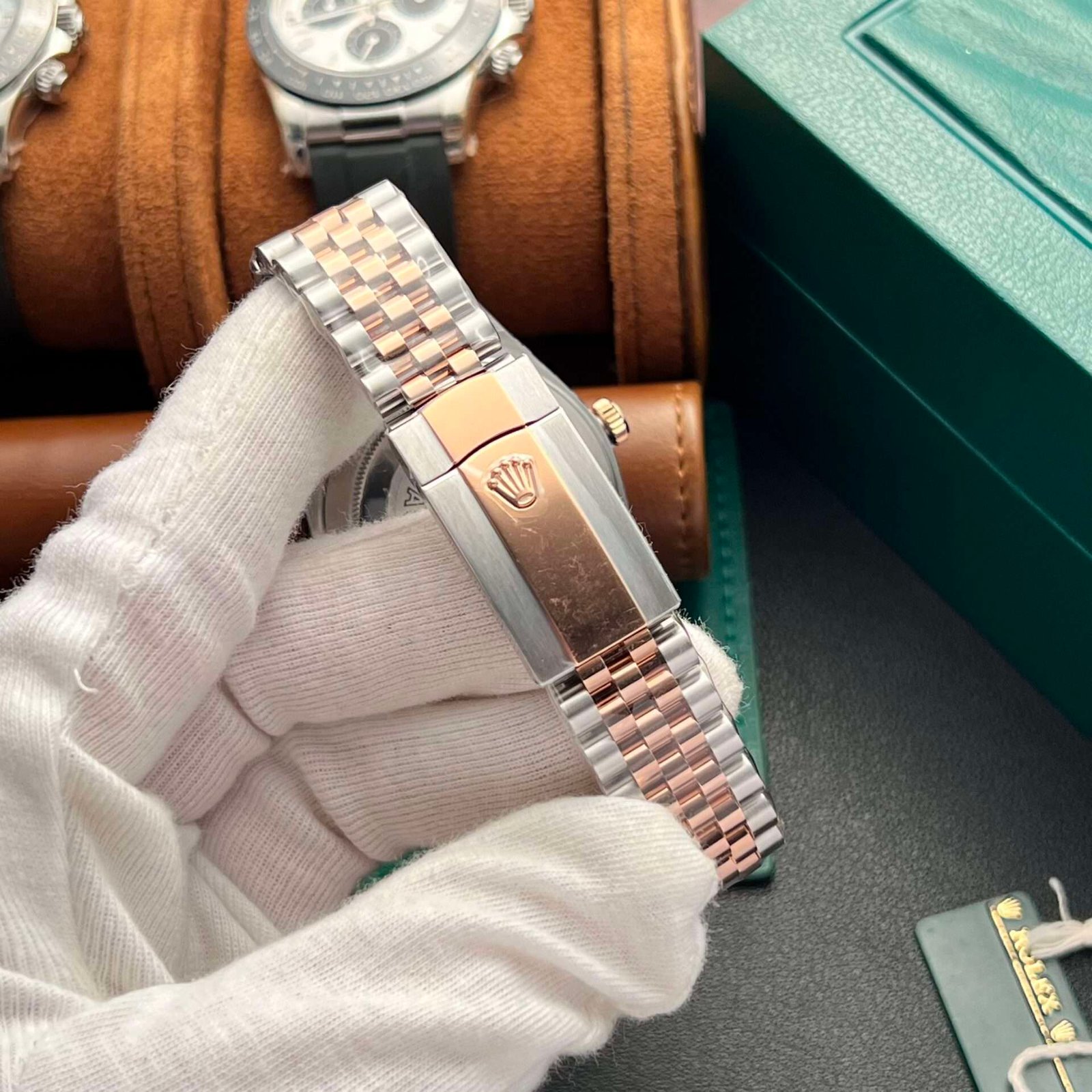 Dong-Ho-Rolex-DateJust-126331-Replica-11-Mat-Chocolate-Nha-May-Clean-41mm-5