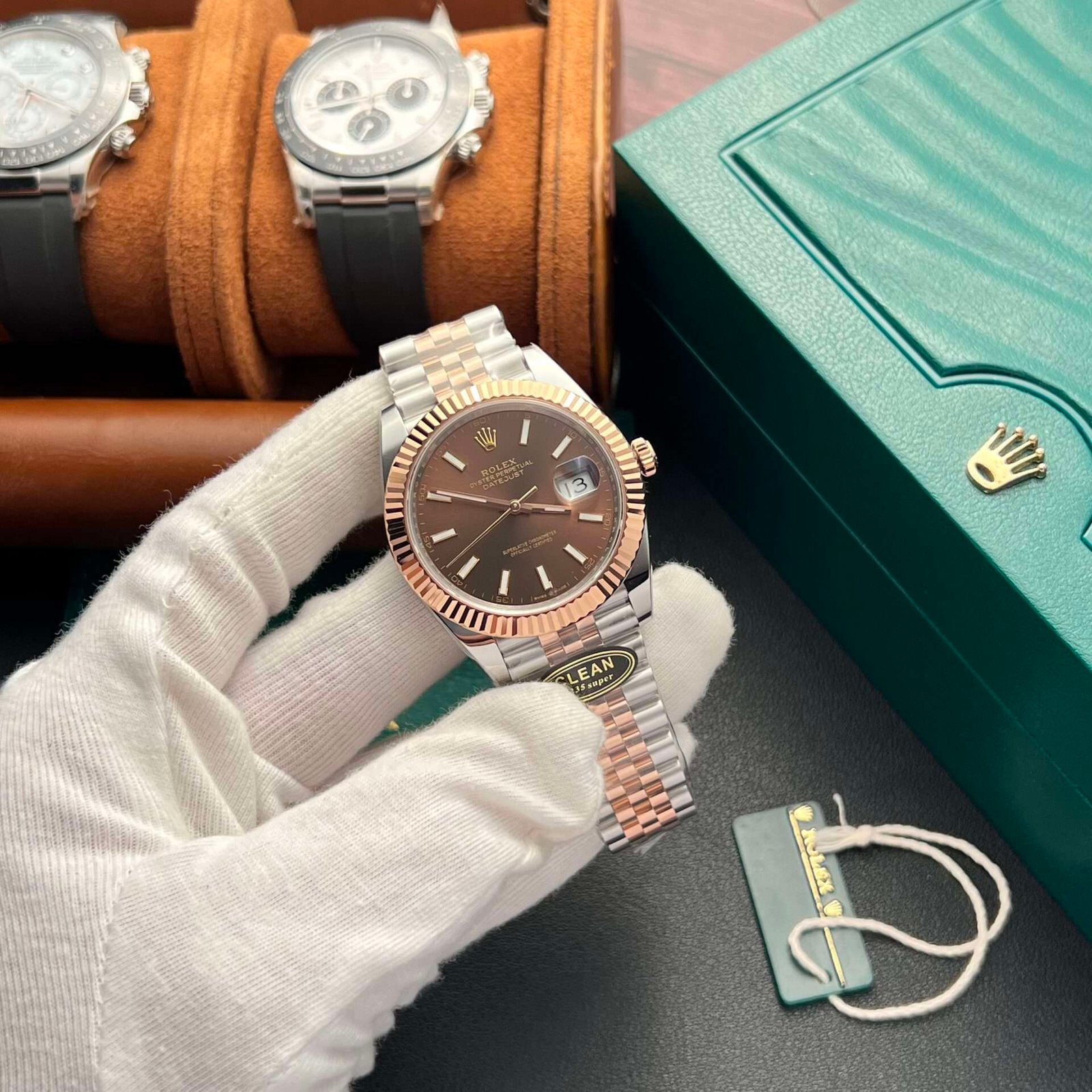 Dong-Ho-Rolex-DateJust-126331-Replica-11-Mat-Chocolate-Nha-May-Clean-41mm-6