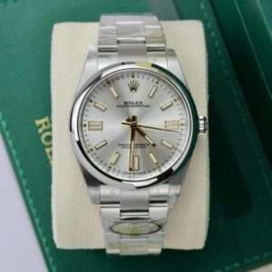 Rolex Replica 1:1 Watch Oyster Perpetual 124300 Silver Dial Factory Clean 36mm