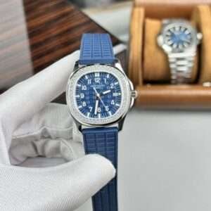 Patek Philippe Replica Watch Aquanaut 5067A Blue Dial With Stone Benzene 35.6mm