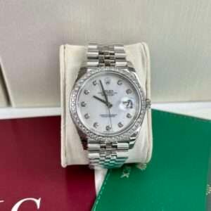 Rolex Replica 11 Watch DateJust Mother of Pearl Dial With Diamonds Bezel EW Factory 36-41mm