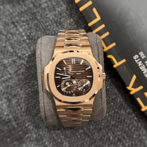 Patek Philippe Nautilus 5712R Rose Gold Chocolate Dial