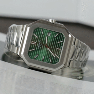 Patek Philippe Cubitus 5821 Replica 11 Watches Green Dial Metal Wire 43mm