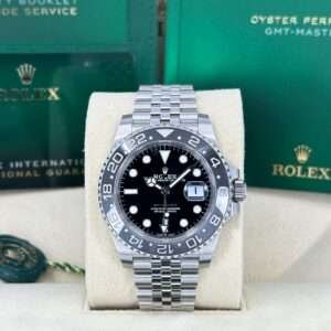 Rolex GMT-Master II 126710GRNR With Jubilee Bracelet Clean factory