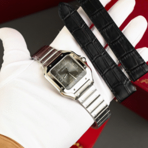 Cartier Santos Replica 11 Watch Gray Dial AF Factory 39.8mm