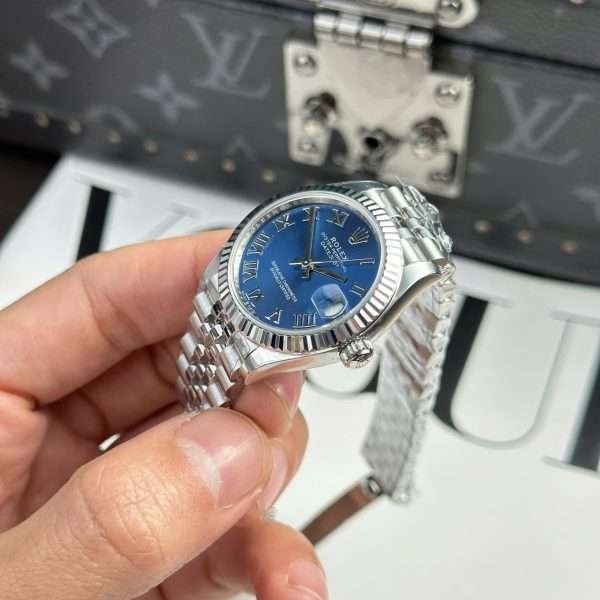 Dong-Ho-Rolex-DateJust-Clone-11-Mat-Xanh-Blue-Coc-So-La-Ma-Nha-May-THB-31mm-6-600×600