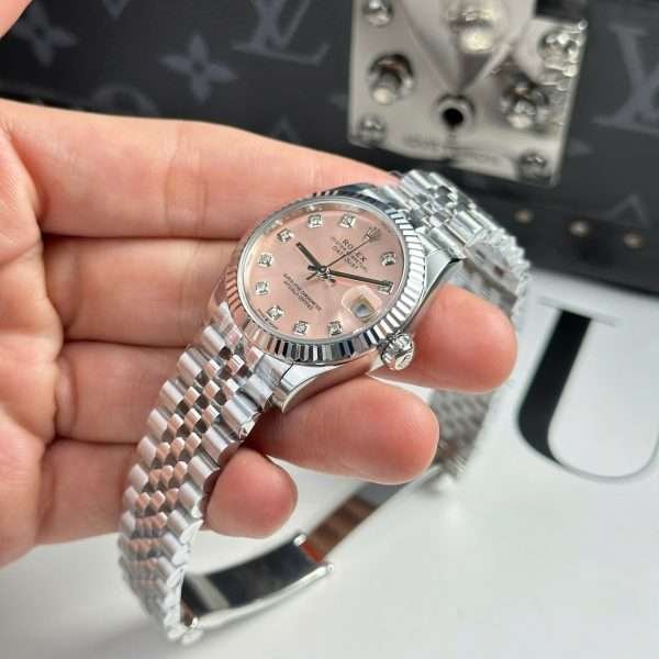 Dong-Ho-Rolex-DateJust-Replica-11-Mat-So-Mau-Hong-Day-Jubilee-Nha-May-THB-31mm-6-600×600