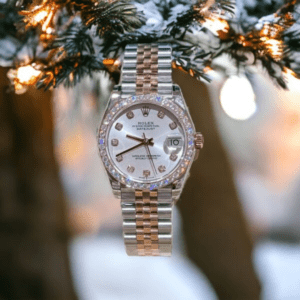 Rolex DateJust Moissanite Diamond White Dial 31mm