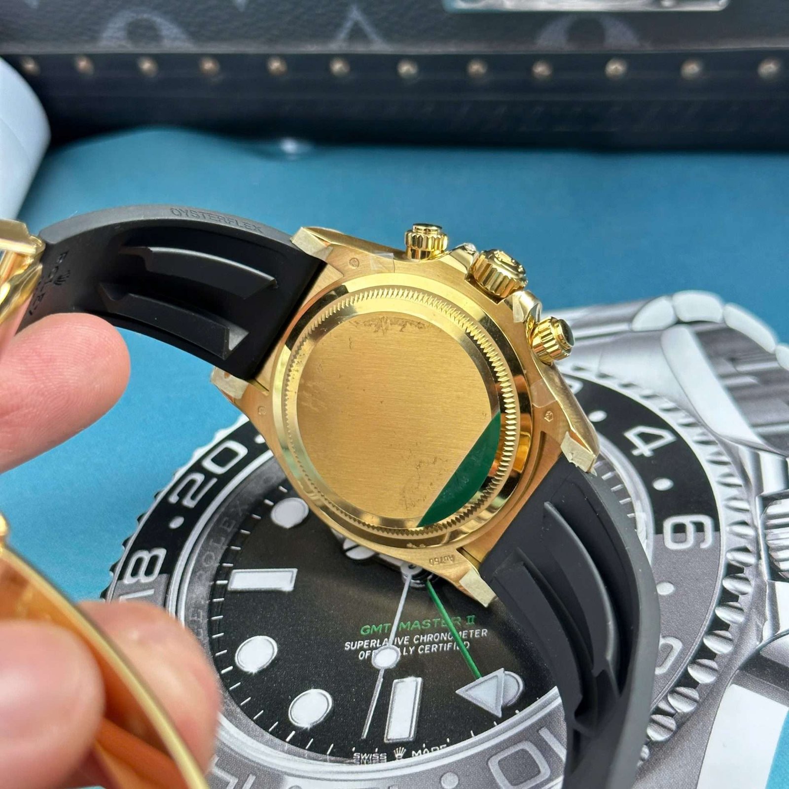 Dong-Ho-Rolex-Cosmograph-Daytona-126518LN-Replica-11-Mat-Xanh-Ngoc-Lam-Xuong-THB-40mm-11 (1)