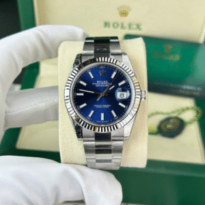 Rolex Datejust 126334-0001 Bright Blue Luminous Dial 41mm