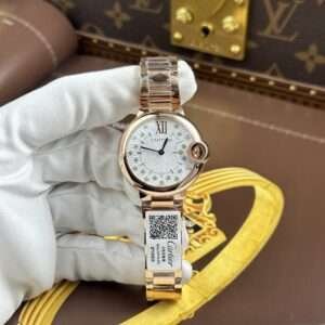 Cartier Ballon Bleu WGBB0054 Replica Watches Women Movement Quartz AF Factory 33mm