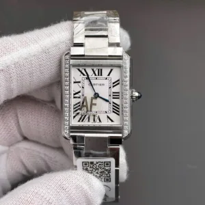 Cartier Tank Quartz Movement AF Factory 31x40mm