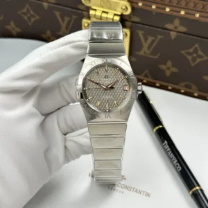 Omega Constellation Gray Dial Swiss Automatic Movement 38mm