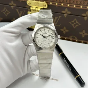 Omega Constellation White Dial Swiss Automatic Movement 38mm