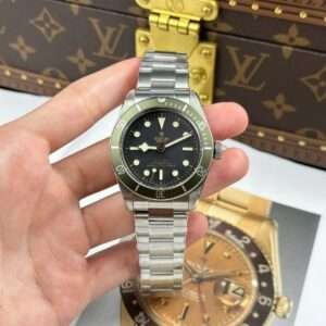 Tudor Replica Watch Black Bay Harrods M79230G Bezel Green ZF Factory 41mm